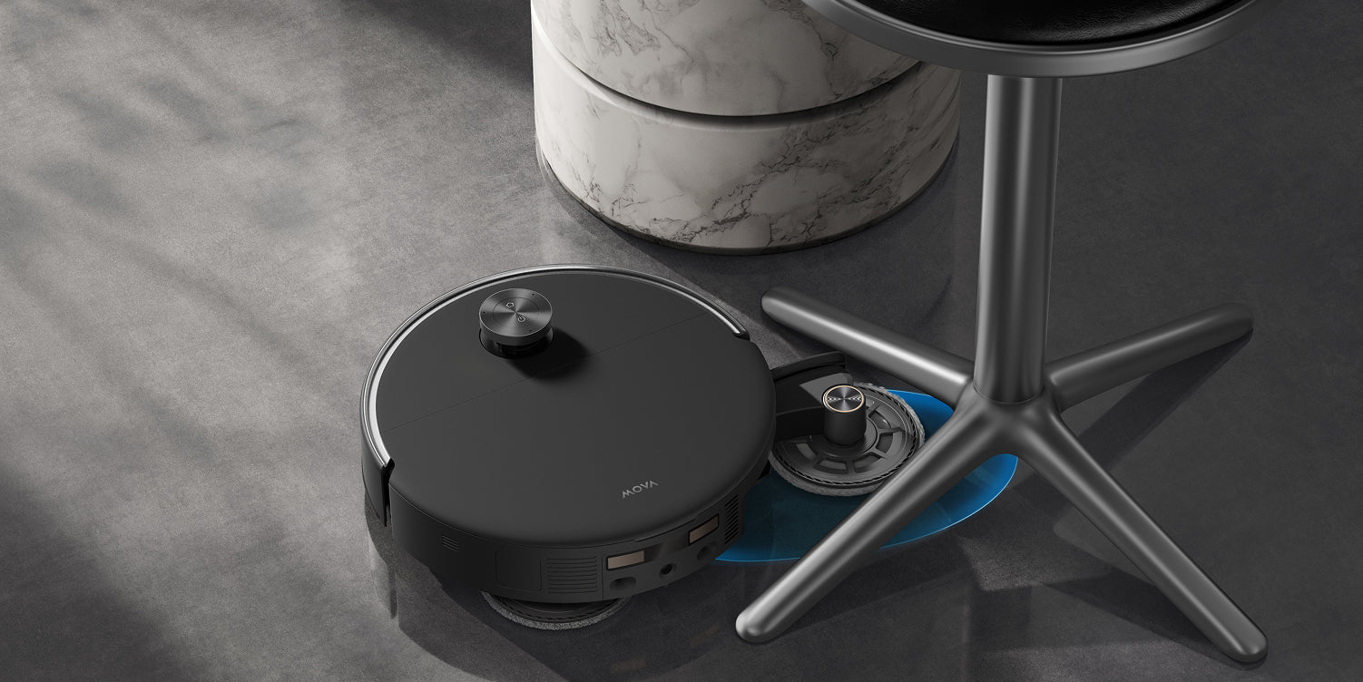 Dreame MOVA V70 Ultra Pure Saugroboter Adaptive Reichweite für komplexe Hindernisse
