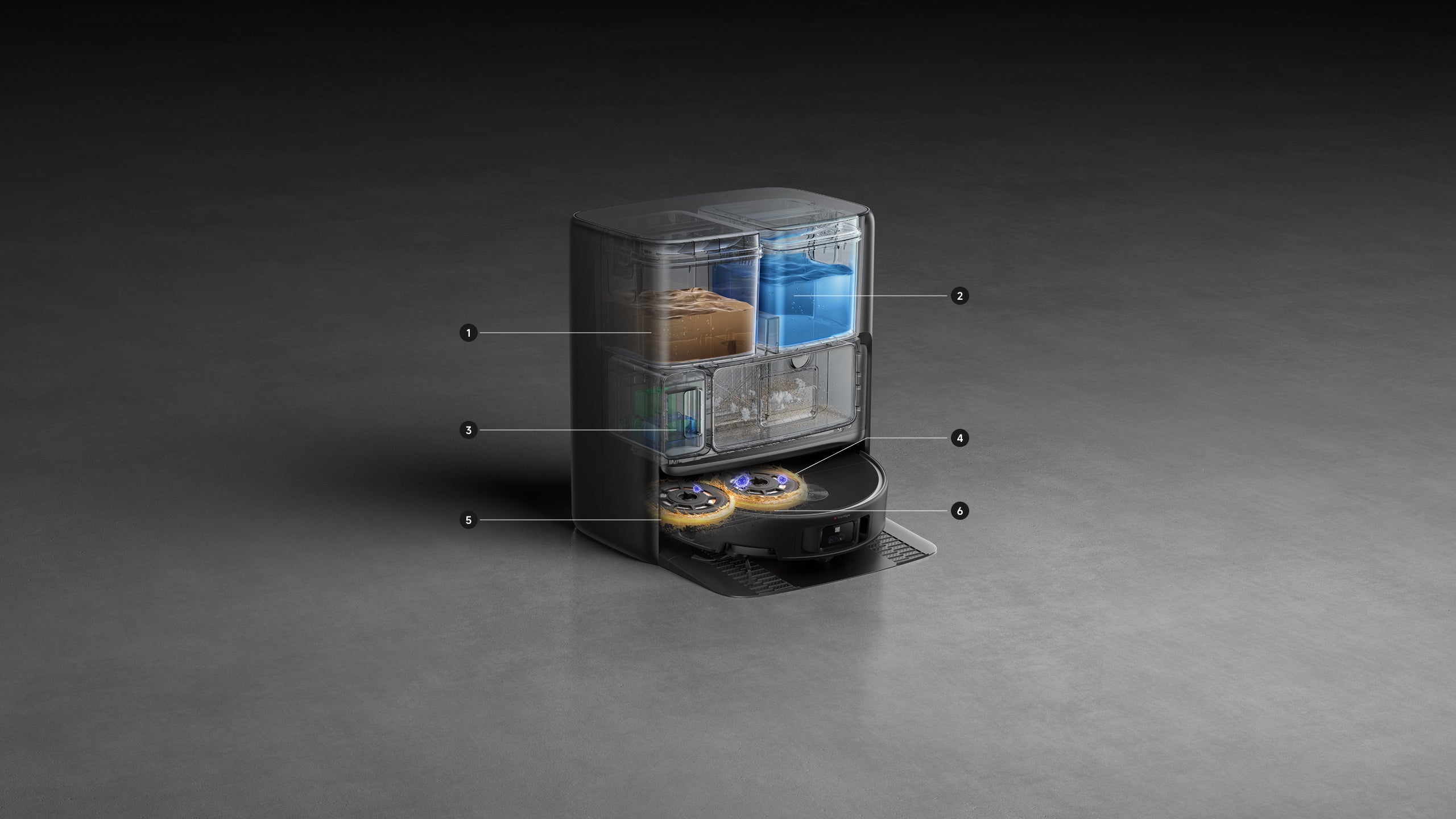 Dreame MOVA V70 Ultra Pure Saugroboter Vollautomatische Wartungsstation