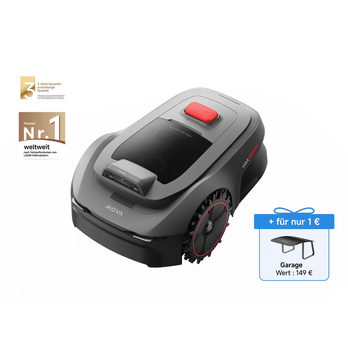 MOVA ViAX 250 Mähroboter
