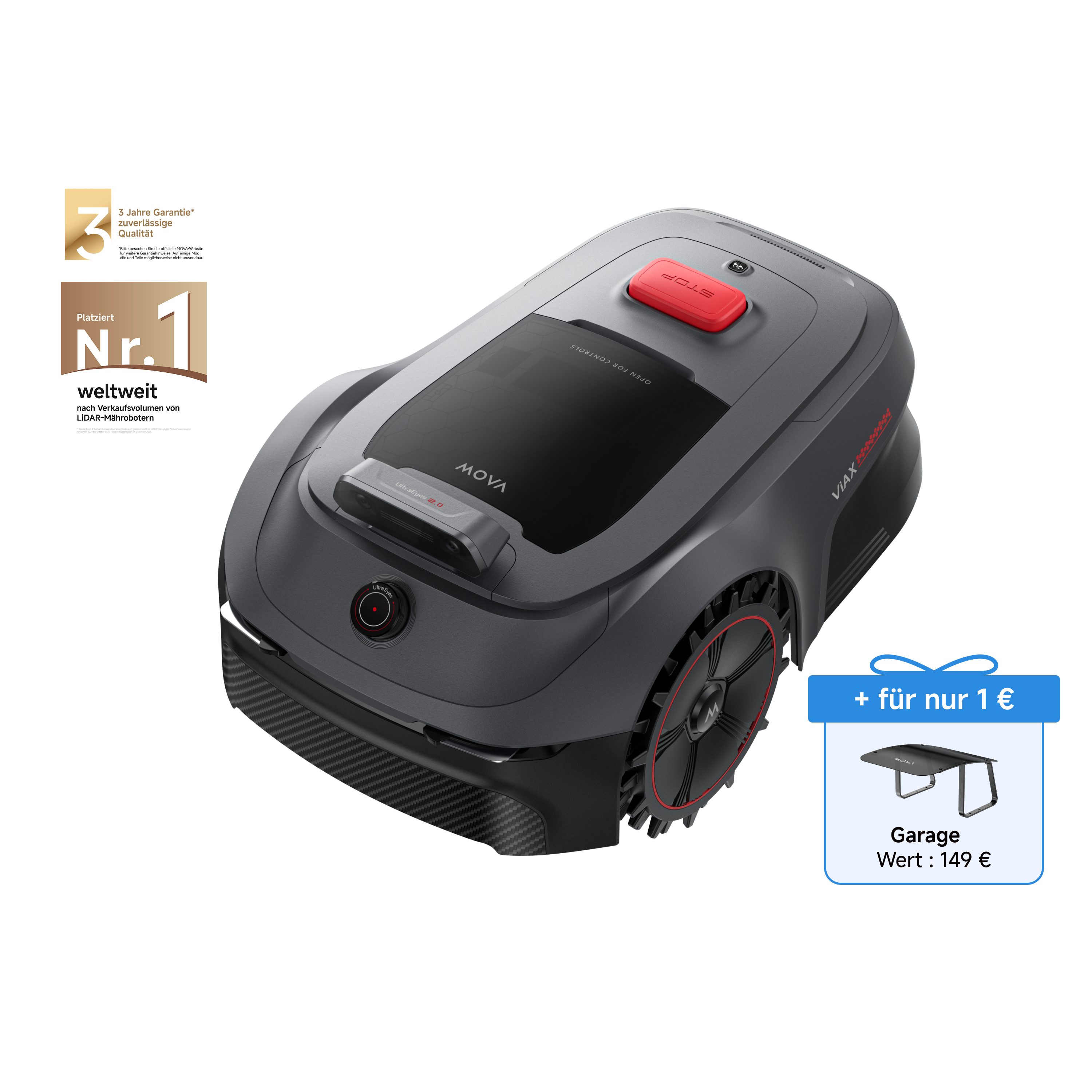  MOVA ViAX 500 Mähroboter