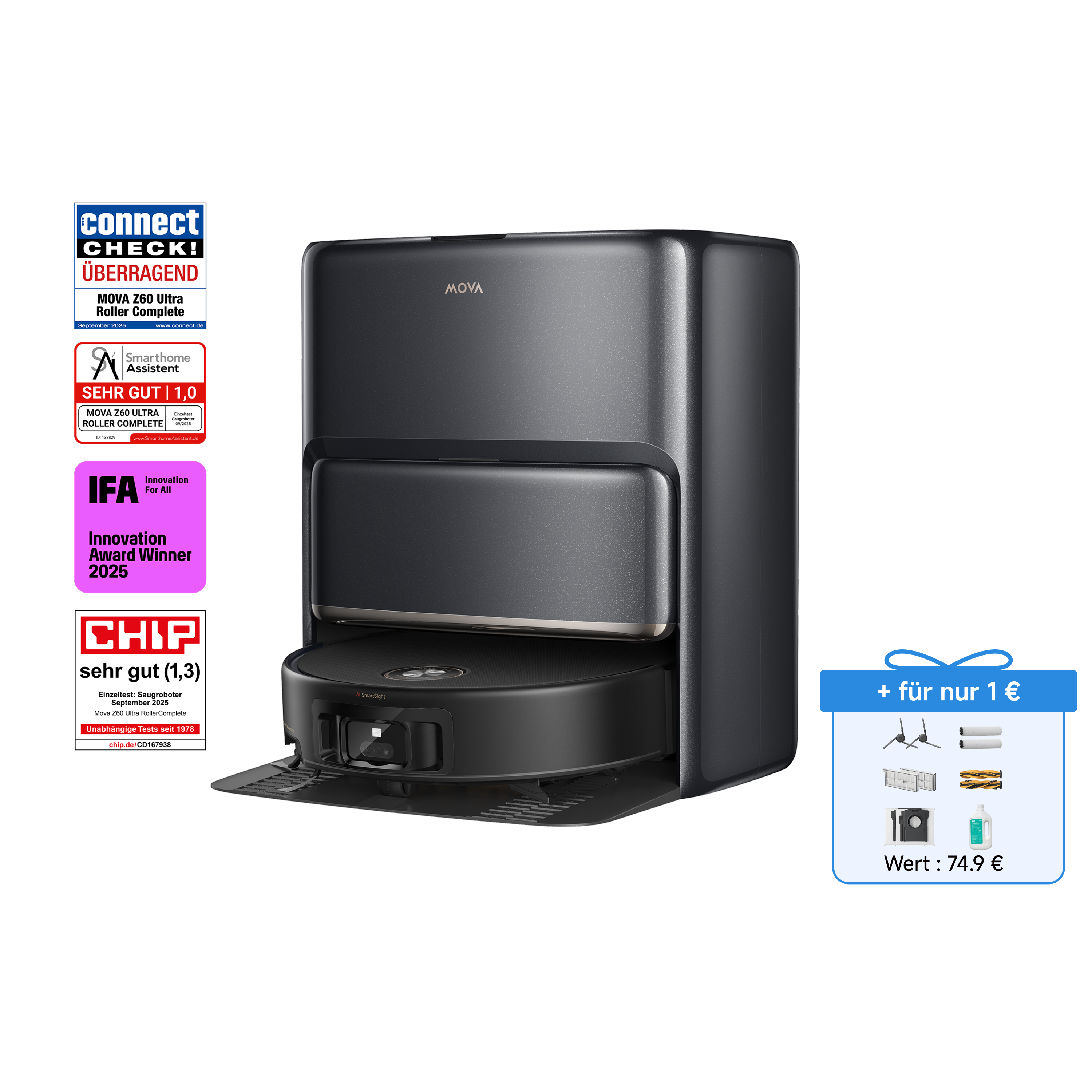  MOVA Z60 Ultra Roller Complete