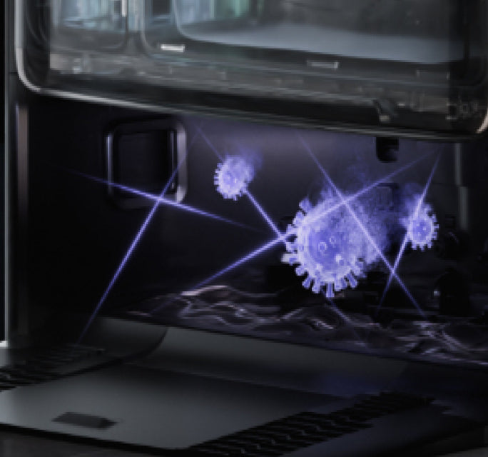 mova z60 ultra roller complete uv-sterilisation auf dem waschbrett entfernt bis zu 99,99 % der bakterien