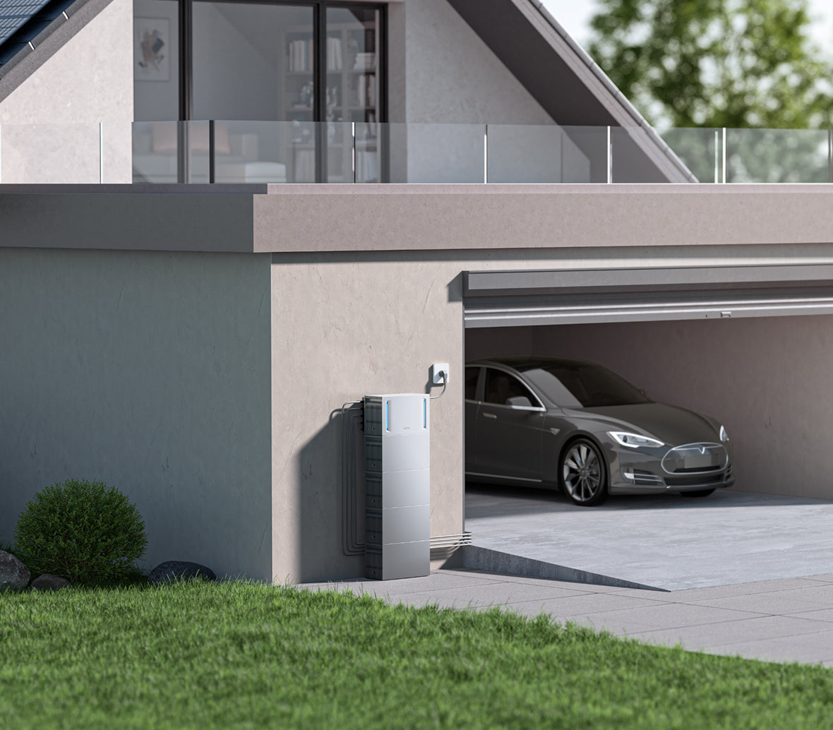 FluxCharge™ Bis zu 3,6 kW solaradaptives Hochleistungs-EV-Laden