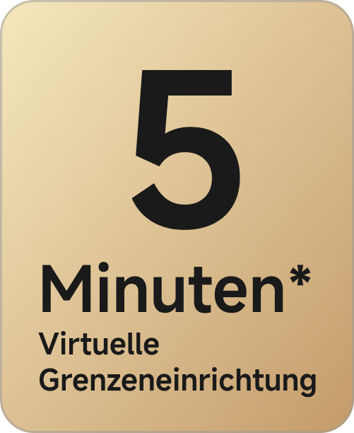 5-minütige* Einrichtung der Begrenzung