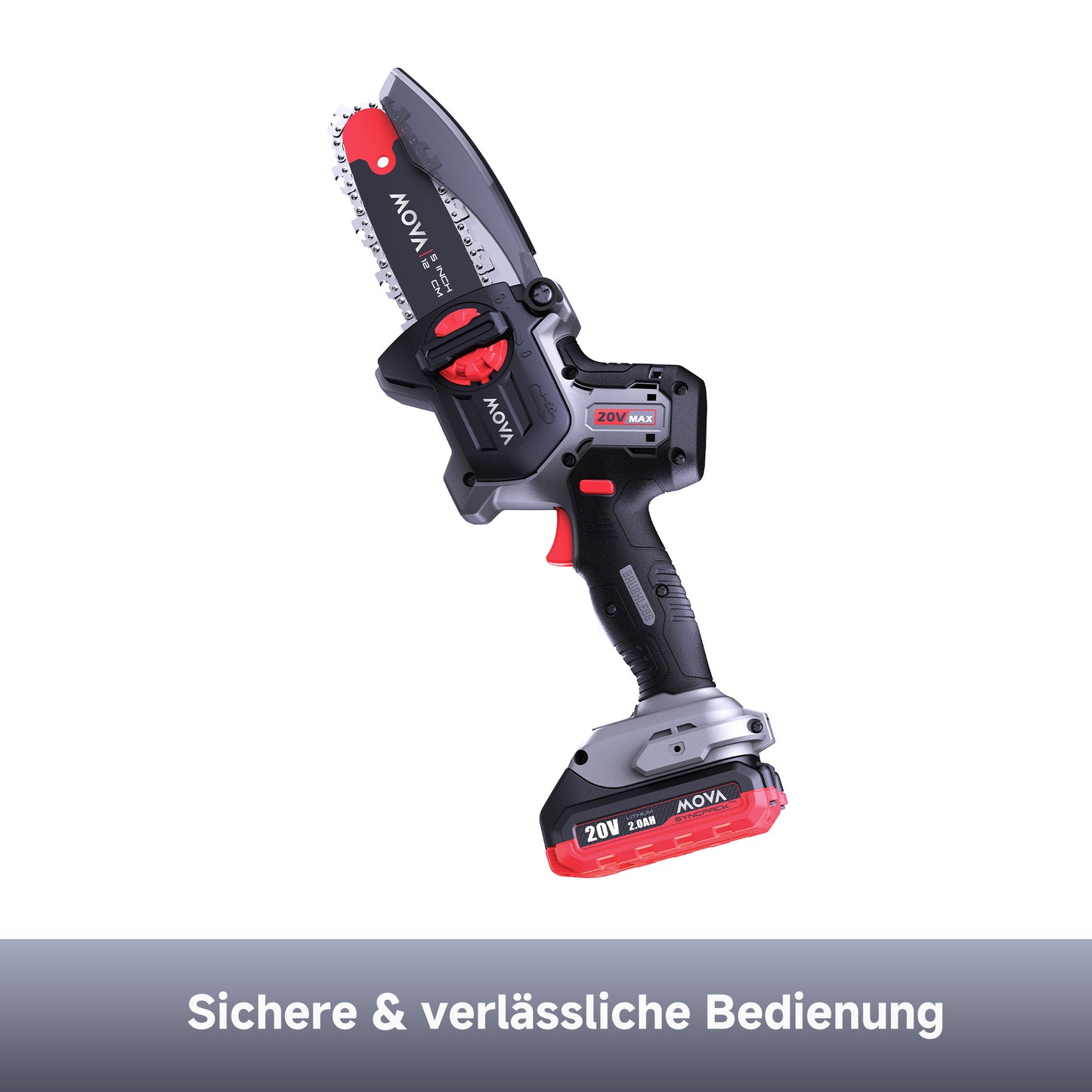 Astsäge 20 V und 12 cm mit bürstenlosem Motor