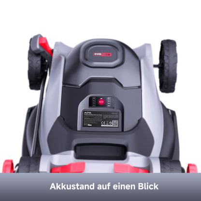 MOVA GL415 Rasenmäher à 40 V und 38 cm mit bürstenlosem Motor