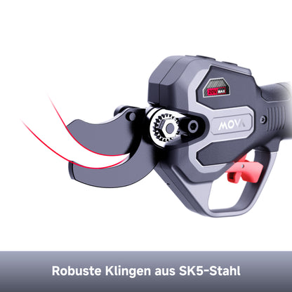 MOVA GPS201 Astschere à 20 V und 38 mm mit bürstenlosem Motor