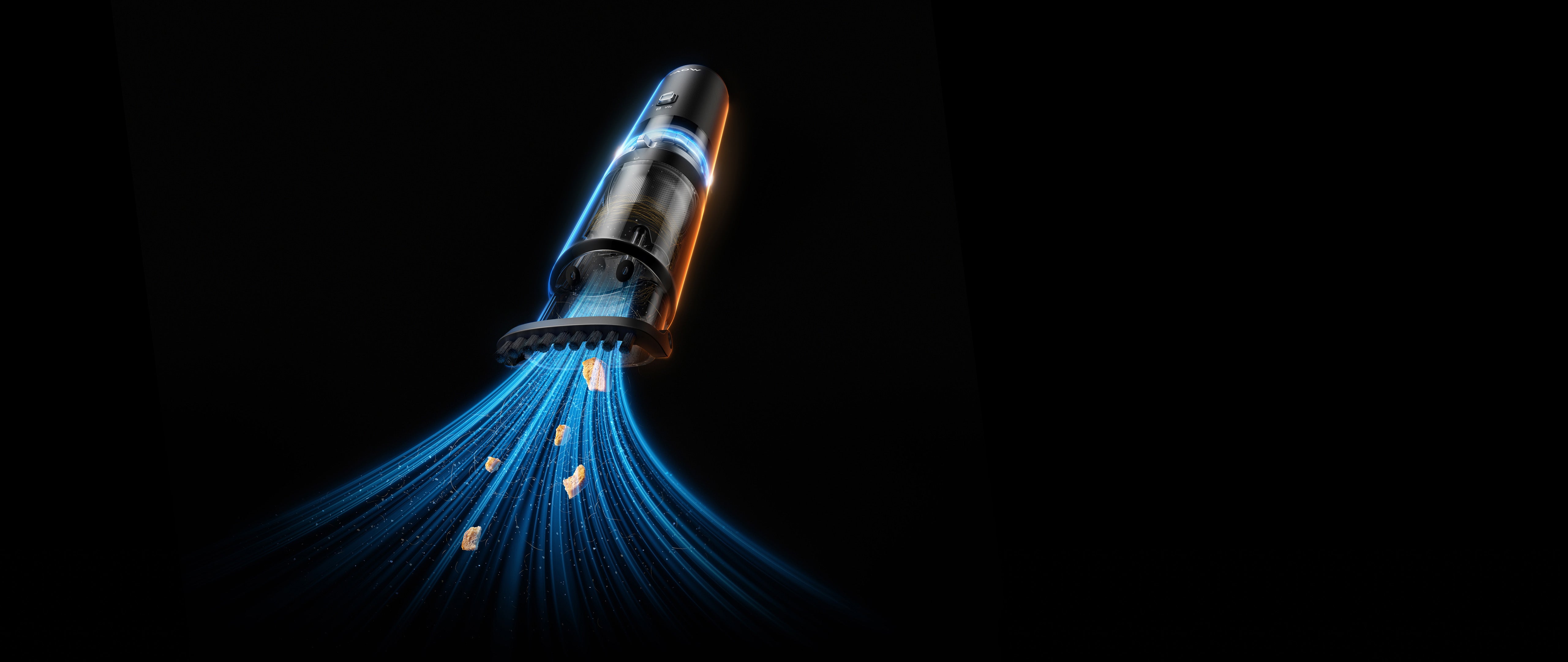 18.000Pa Saugkraft mit Vortex Core™-Motor