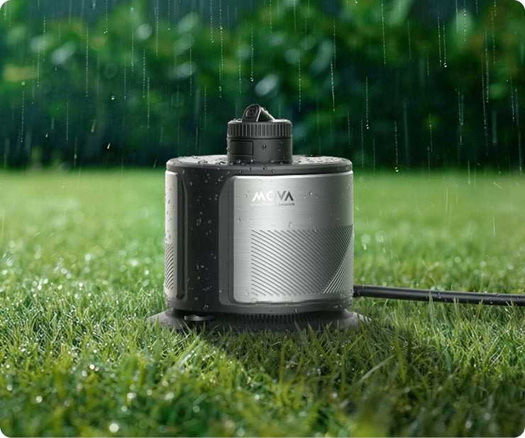 Sofortige Reaktion auf Regen: - 