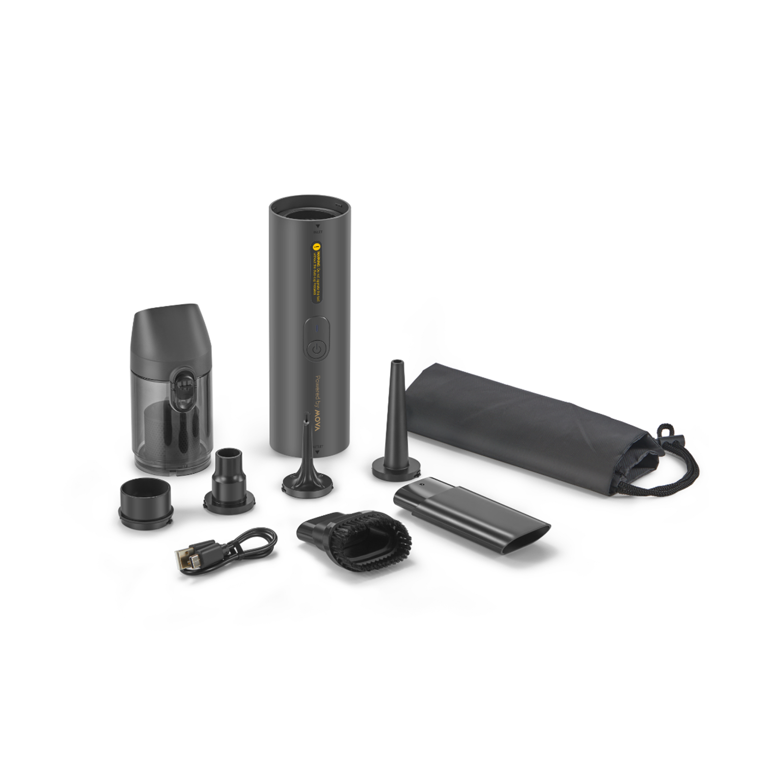 MOVA MDV001 Tragbarer 4-in-1-Handstaubsauger mit Blasfunktion