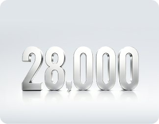  - 28.000 U/min* max. Drehzahl