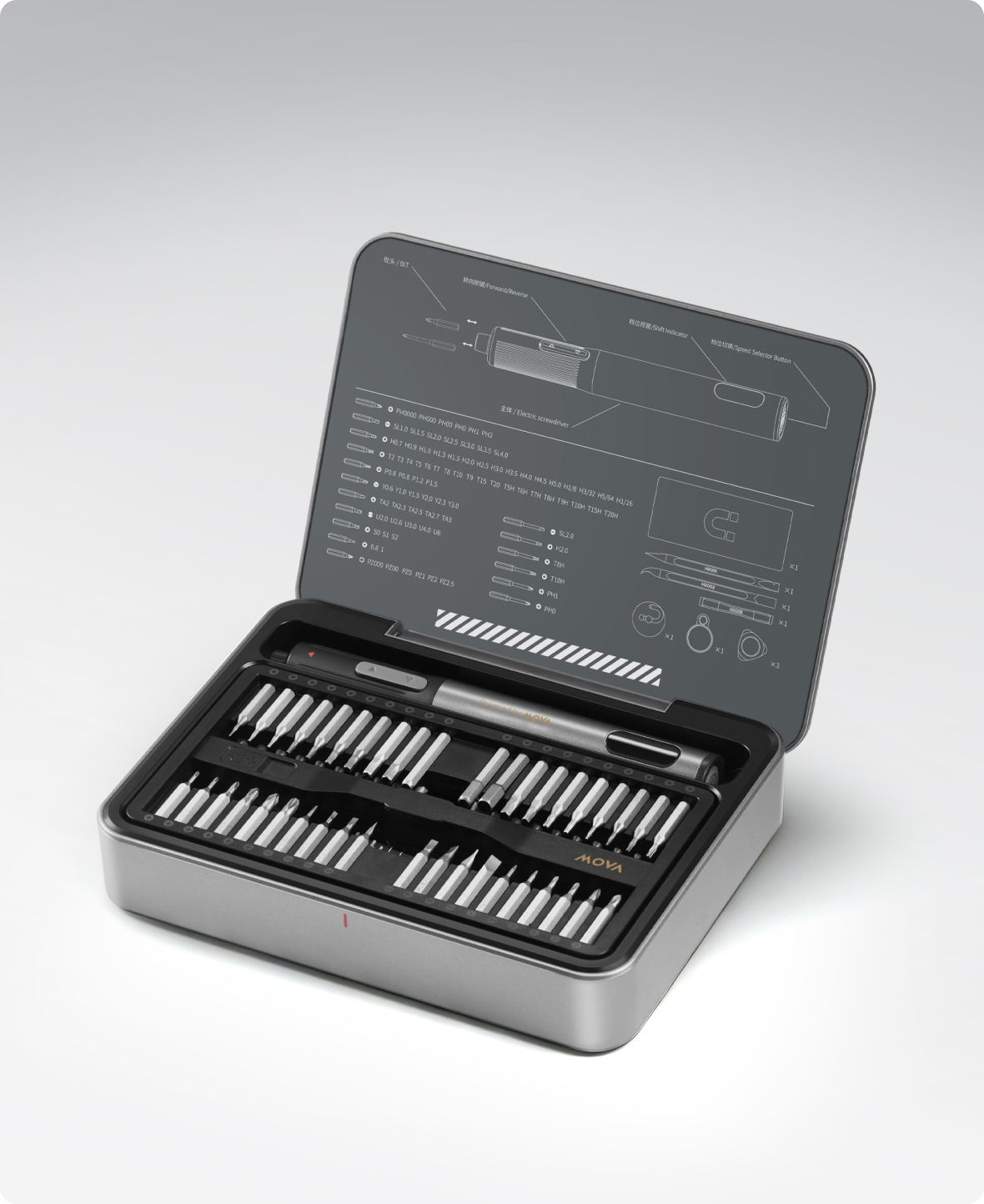 Integrierte Werkzeugbox - 