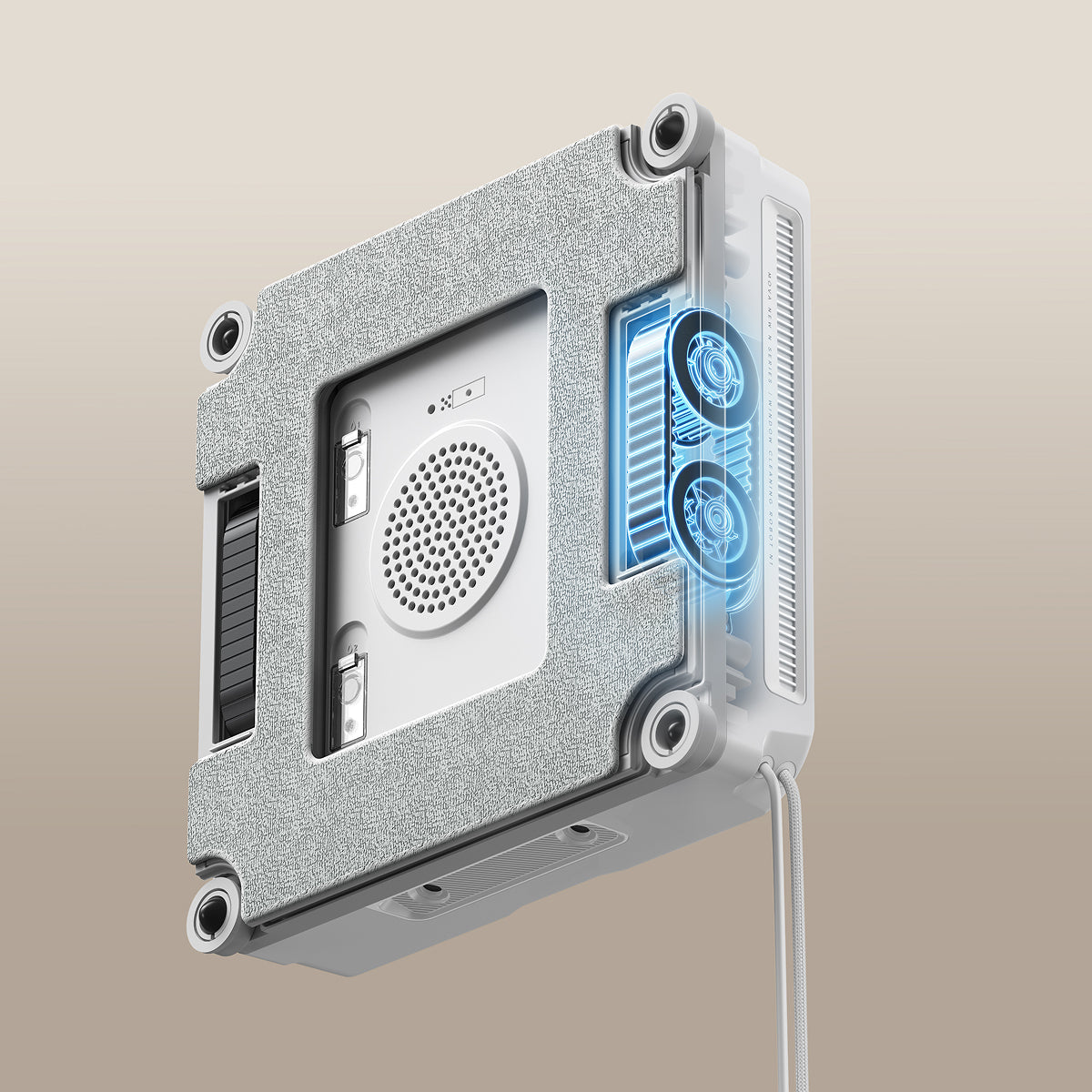 mova robot n1 window cleaning mechanische sicherheit - 