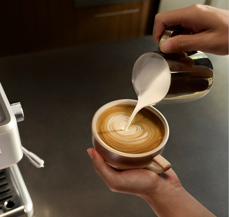 mova s20 pro siebtraegermaschine temp-preset aufschäumen