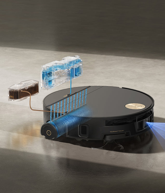 HydroForce™-Wischen
4 Schritte für Echtzeit-Reinigung