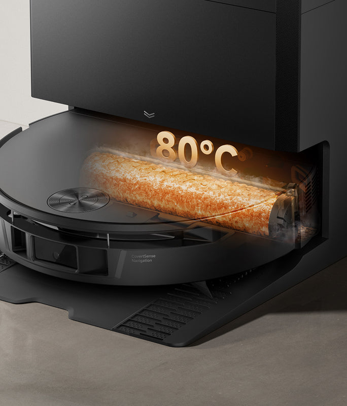 Auto-Selbstreinigender Rollmopp, 80 °C*
