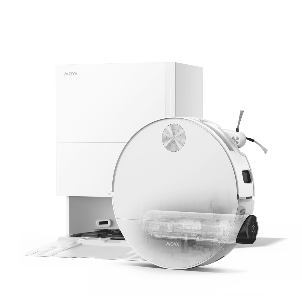 MOVA S70 Roller Saugroboter Weiß