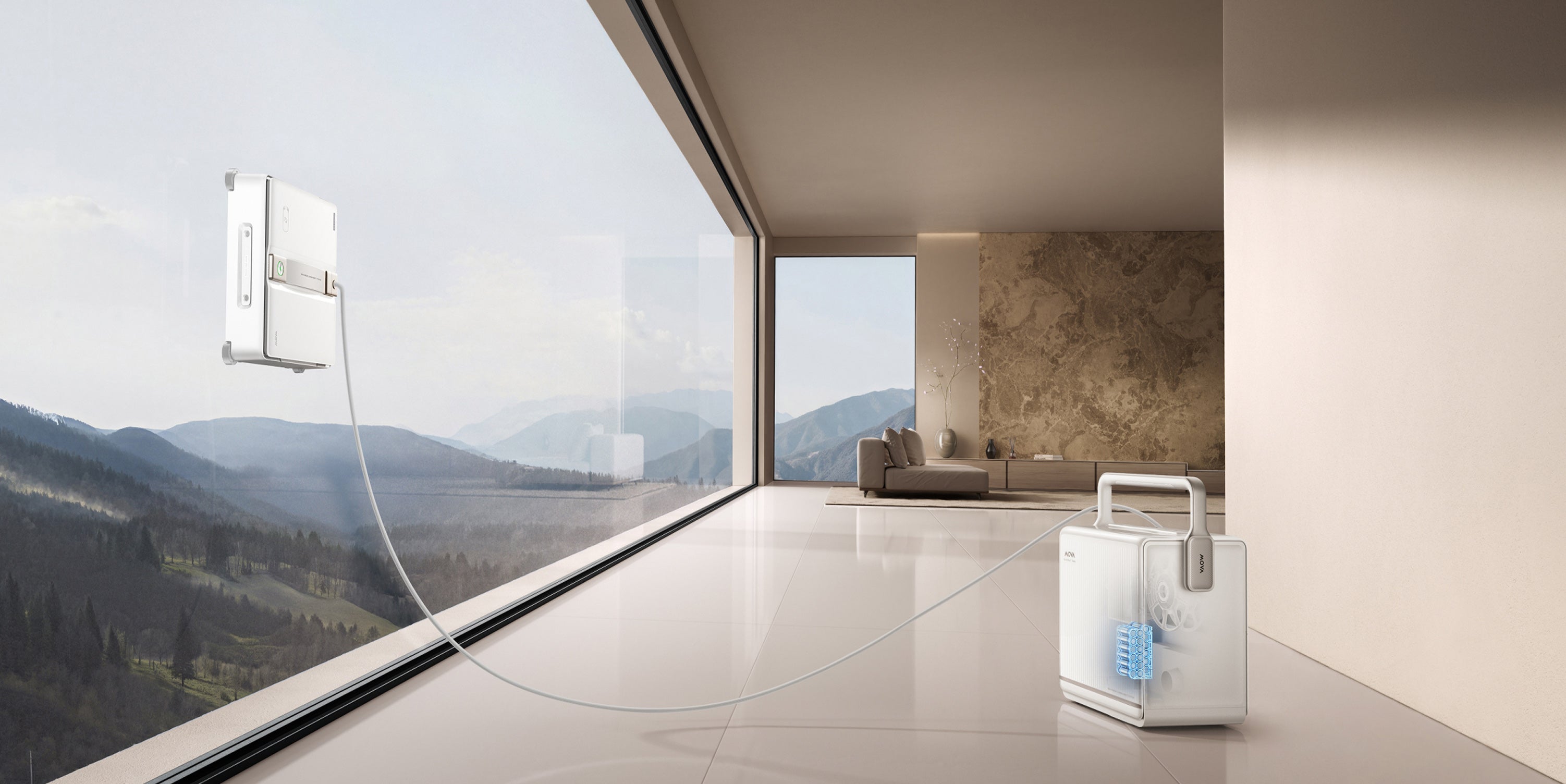 MOVA T1 Station Fensterputzroboter Multifunktionale BoostBay™-Basisstation