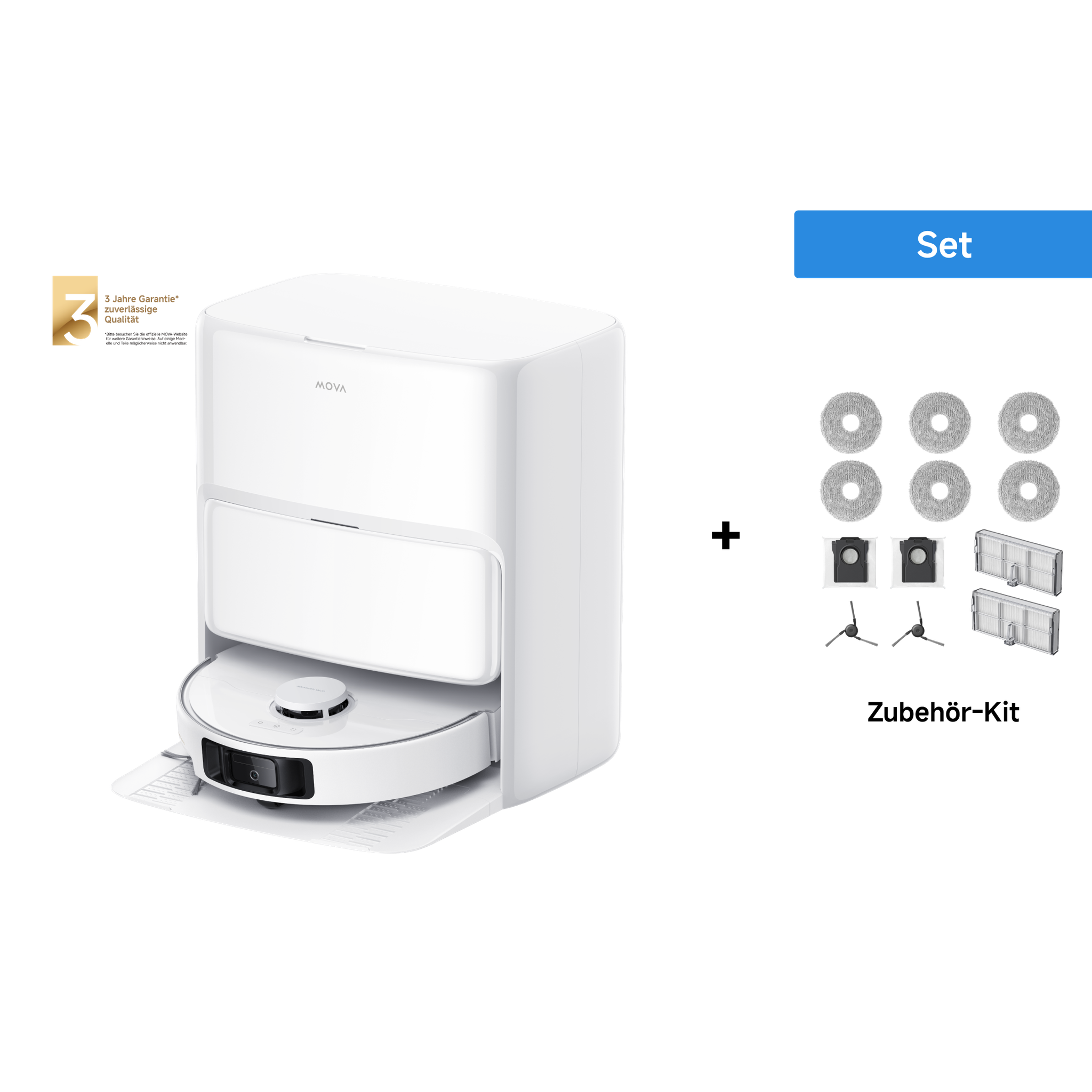 MOVA Fall Prime Day Dreame MOVA P50 Ultra Saugroboter + Zubehör kit für 1 Jahr