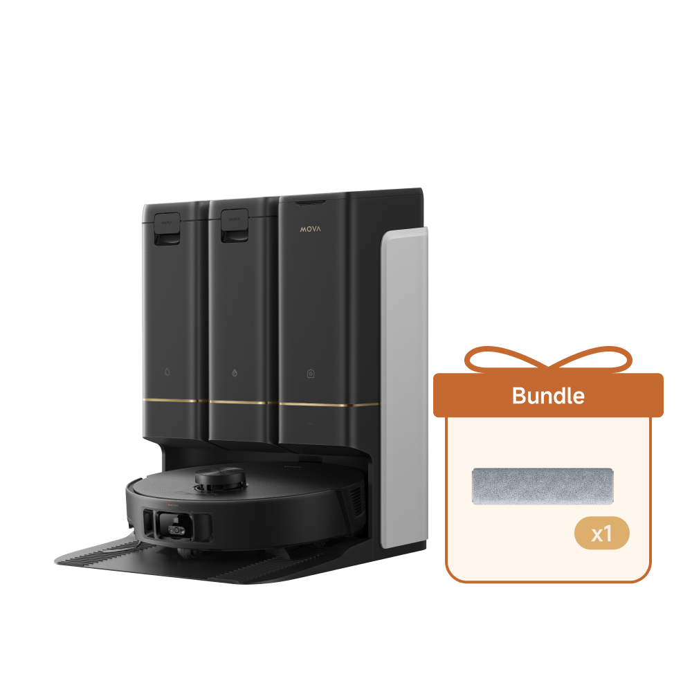 MOVA Z50 Ultra Saugroboter+Wischer-Pad*2
