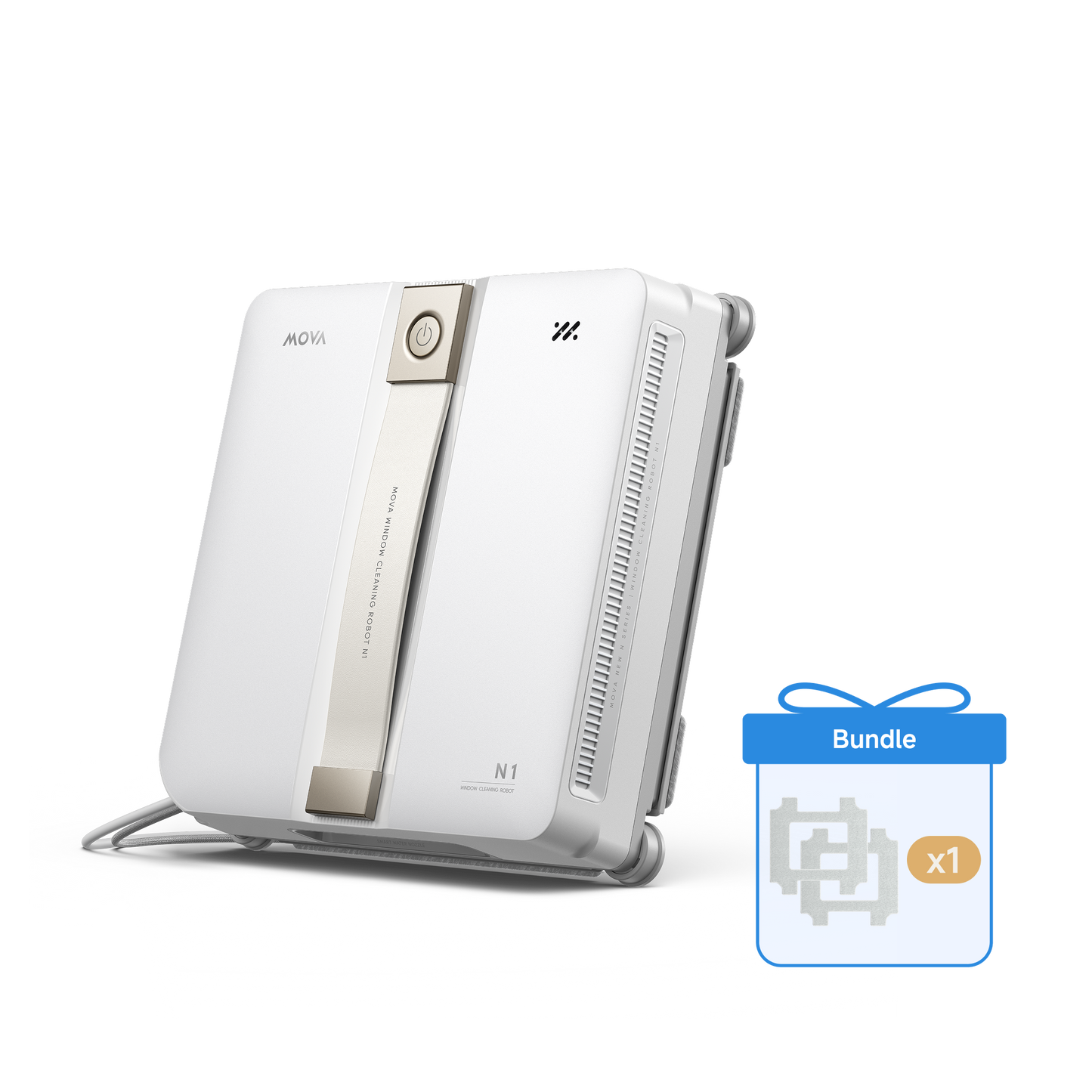 Window Cleaning Robot N1 White + Reinigungstuch