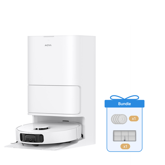 MOVA E40 Ultra Saugroboter + Wischpad + Staubboxfilter