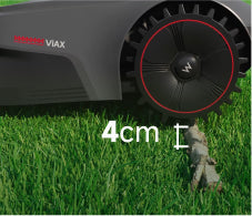 mova viax 250 4cm hindernis überwindung