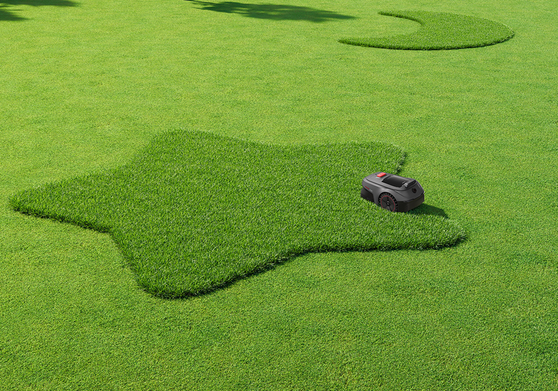 Kunstvolle Mähmuster - 