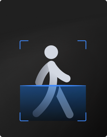 Personenerkennung - Sie erhalten sofort Fotos, wenn eine Person erkannt wird.