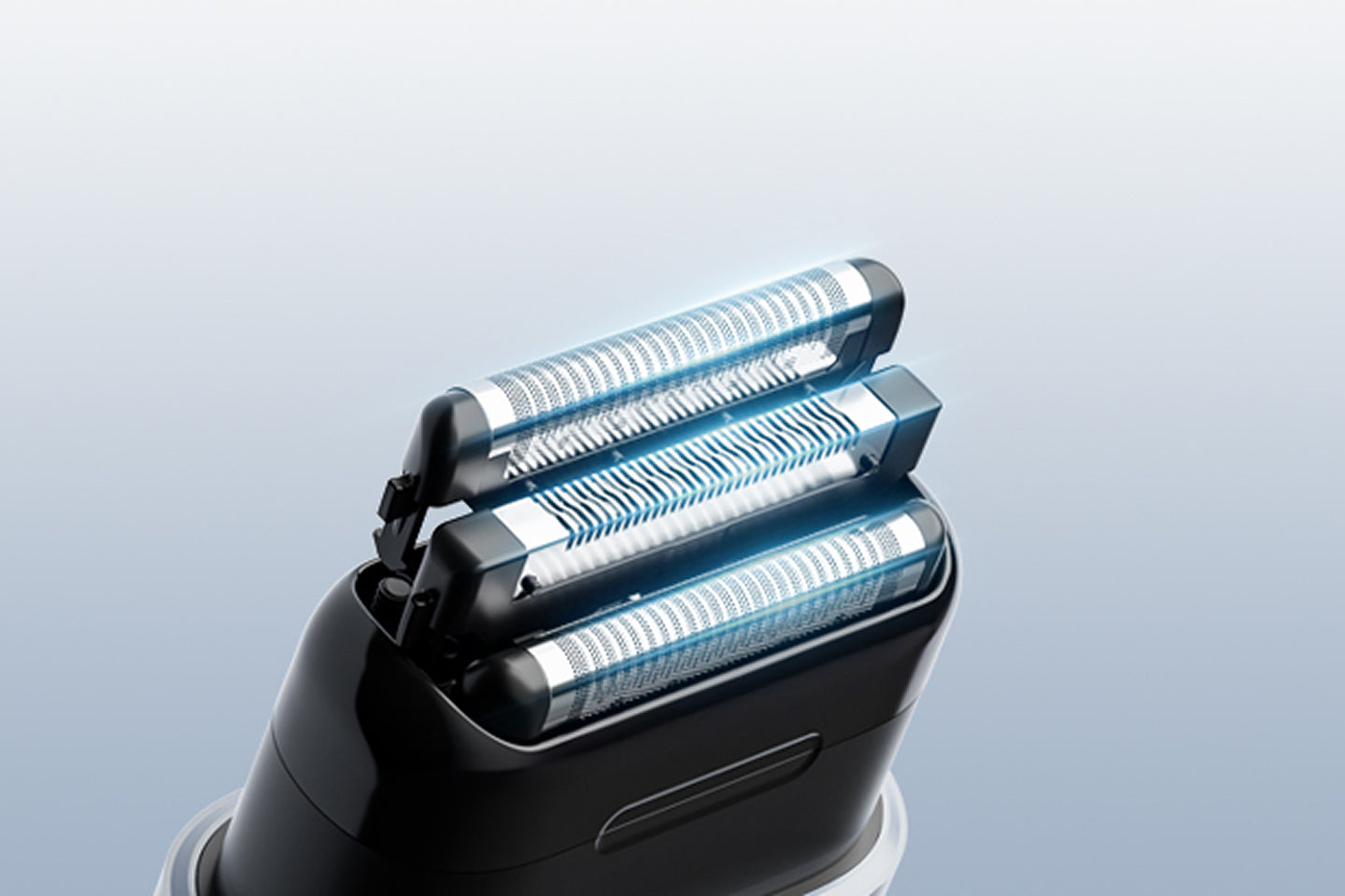 Flexibles Drei-Klingen-Design - 