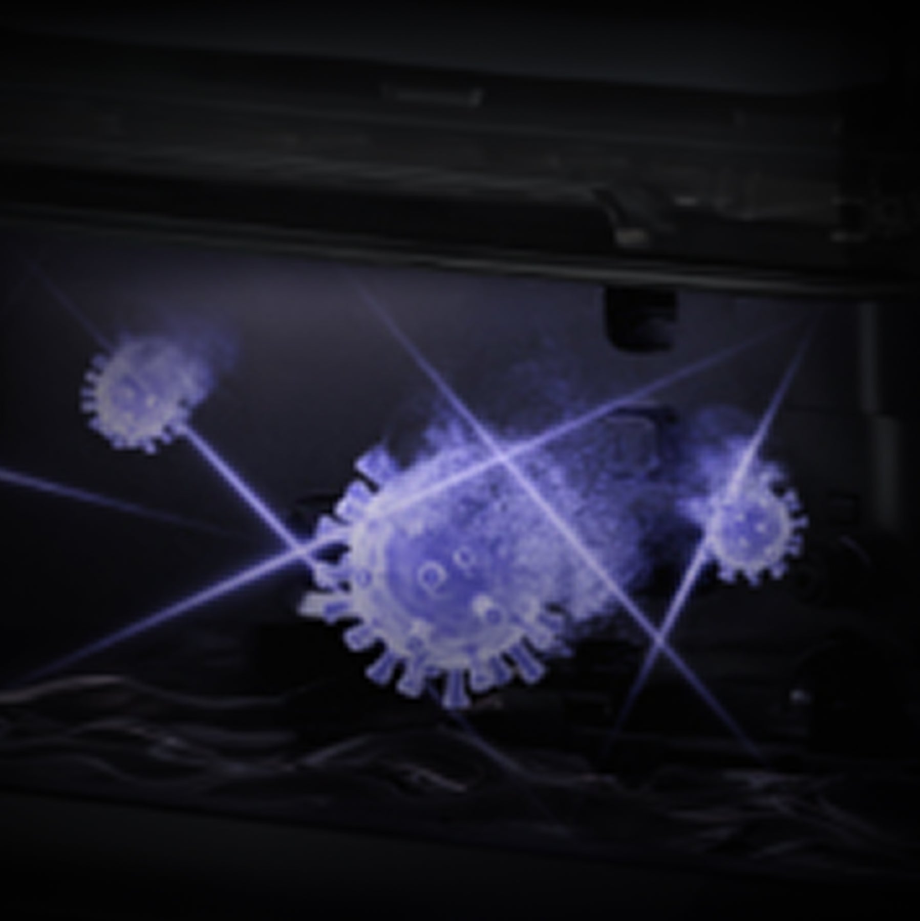 UV-Hygienesterilisation (>99,99 % der Bakterien*)